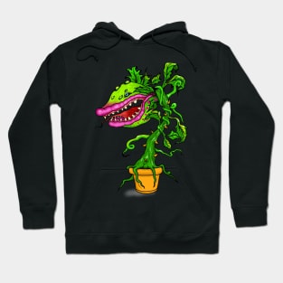 2 side Man Eating Plant Hoodie